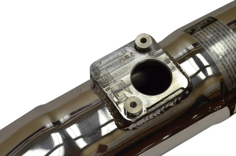 Injen 16-20 Acura ILX 2.4L Polished Cold Air Intake - Back View