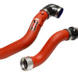 Load image into Gallery viewer, Injen 16-20 Chevrolet Camaro 2.0L Turbo Wrinkle Red Intercooler Piping - Main Product View