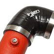 Load image into Gallery viewer, Injen 16-20 Chevrolet Camaro 2.0L Turbo Wrinkle Red Intercooler Piping - Back View