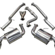 Load image into Gallery viewer, Injen 16-20 Chevy Camaro 2.0L 4 Cyl Full 3in Cat-Back Stainless Steel Exhaust w/SS Flanges &amp; Y Pipe - Main Product View