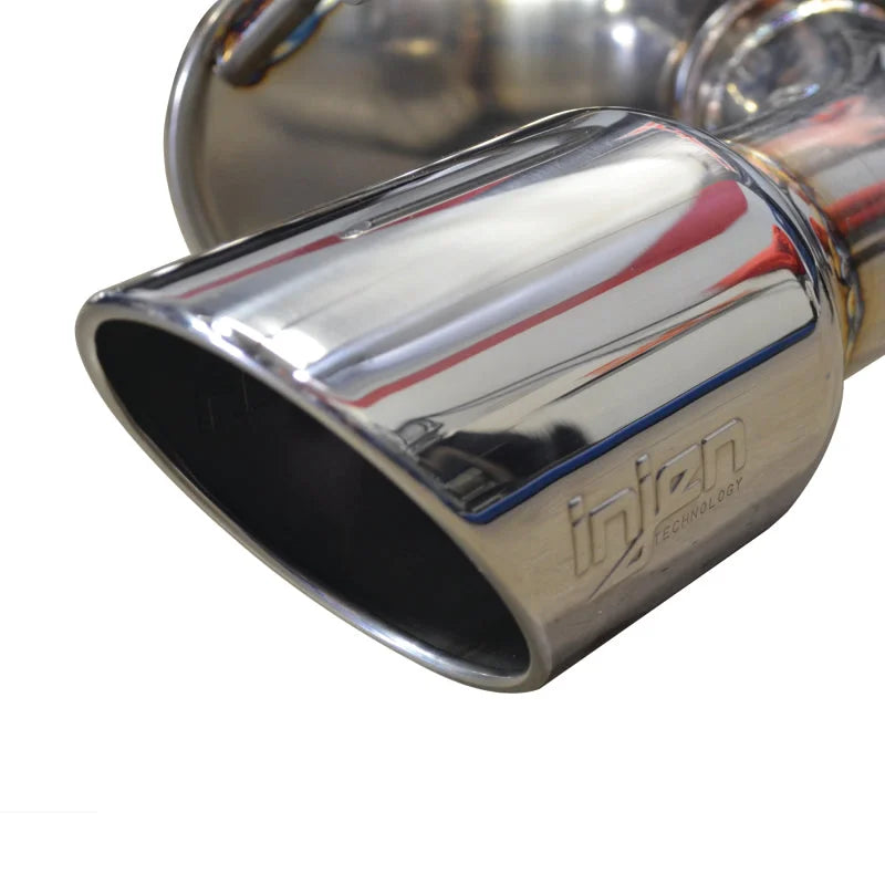 Injen 16-20 Chevy Camaro 2.0L 4 Cyl Full 3in Cat-Back Stainless Steel Exhaust w/SS Flanges & Y Pipe - Additional View 5