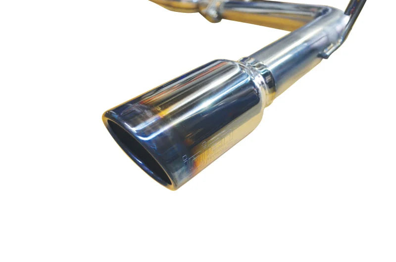 Injen 16-20 Honda Civic 1.5L Turbo 4Cyl (Sedan) 63mm SS Cat-Back Exhaust w/ Dual Burnt Titanium Tips - Installation View