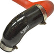 Load image into Gallery viewer, Injen 16-20 Honda Civic 1.5L Turbo Aluminum Intercooler Piping Kit - Wrinkle Red - Side View