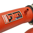 Load image into Gallery viewer, Injen 16-20 Honda Civic 1.5L Turbo Aluminum Intercooler Piping Kit - Wrinkle Red - Back View