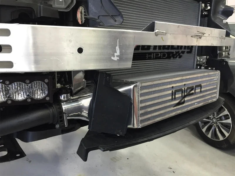 Injen 16-20 Honda Civic I4-1.5L Turbo 10th Gen. Bar and Plate FMIC (600 HP Max) - Back View