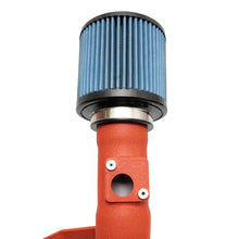 Load image into Gallery viewer, Injen 16-21 Honda Civic 1.5L 4 Cyl. Wrinkle Red Short Ram Intake - Back View