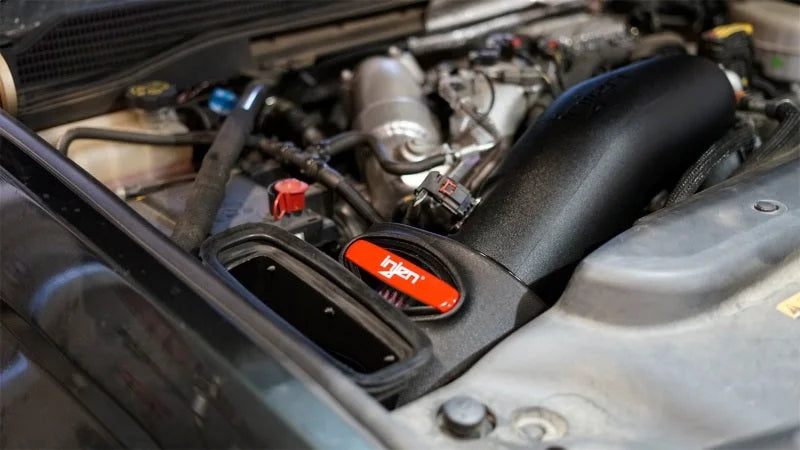 Injen 17-19 Chevy Silverado 2500/3500 Duramax L5P 6.6L Evolution Cold Air Intake (Dry Filter) - Additional View 7