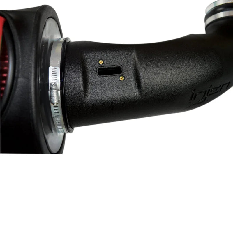 Injen 17-19 Chevy Silverado 2500/3500 Duramax L5P 6.6L Evolution Cold Air Intake (Oiled Filter) - Installation View