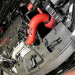 Load image into Gallery viewer, Injen 17-19 Honda Civic Type R 2.0T Wrinkle Red Short Ram Air Intake - Back View