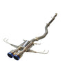 Load image into Gallery viewer, Injen 17-19 Honda Civic Type-R 3in SS Cat-Back Exhaust w/ Dual Burnt Titanium Tips - Main Product View
