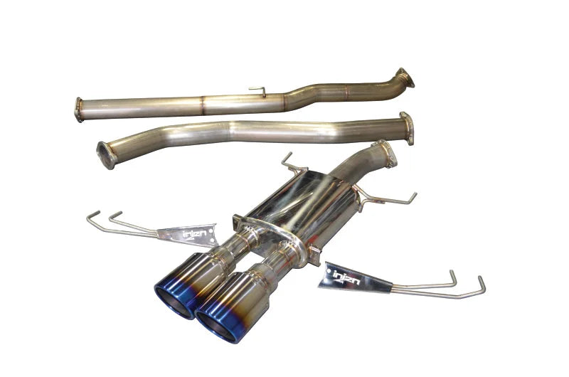 Injen 17-19 Honda Civic Type-R 3in SS Cat-Back Exhaust w/ Dual Burnt Titanium Tips - Additional View 7
