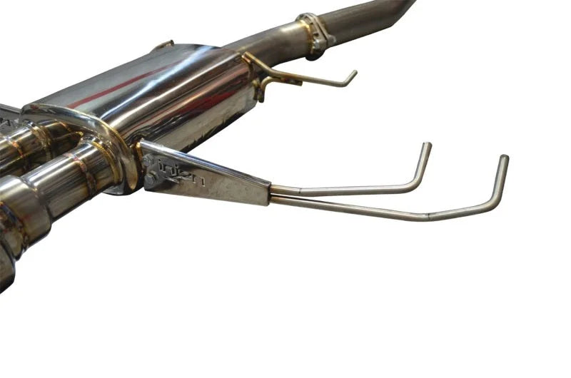 Injen 17-19 Honda Civic Type-R 3in SS Cat-Back Exhaust w/ Dual Burnt Titanium Tips - Additional View 9