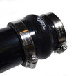 Load image into Gallery viewer, Injen 17-19 Honda Civic Type-R Aluminum Intercooler Piping Kit - Black - Back View
