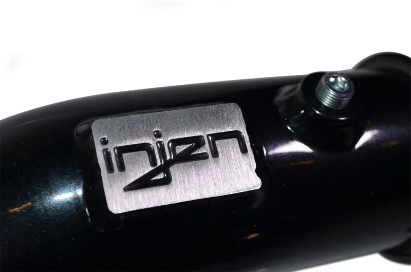 Injen 17-19 Honda Civic Type-R Aluminum Intercooler Piping Kit - Black - Installation View