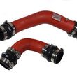 Load image into Gallery viewer, Injen 17-19 Honda Civic Type-R Aluminum Intercooler Piping Kit - Wrinkle Red - Main Product View