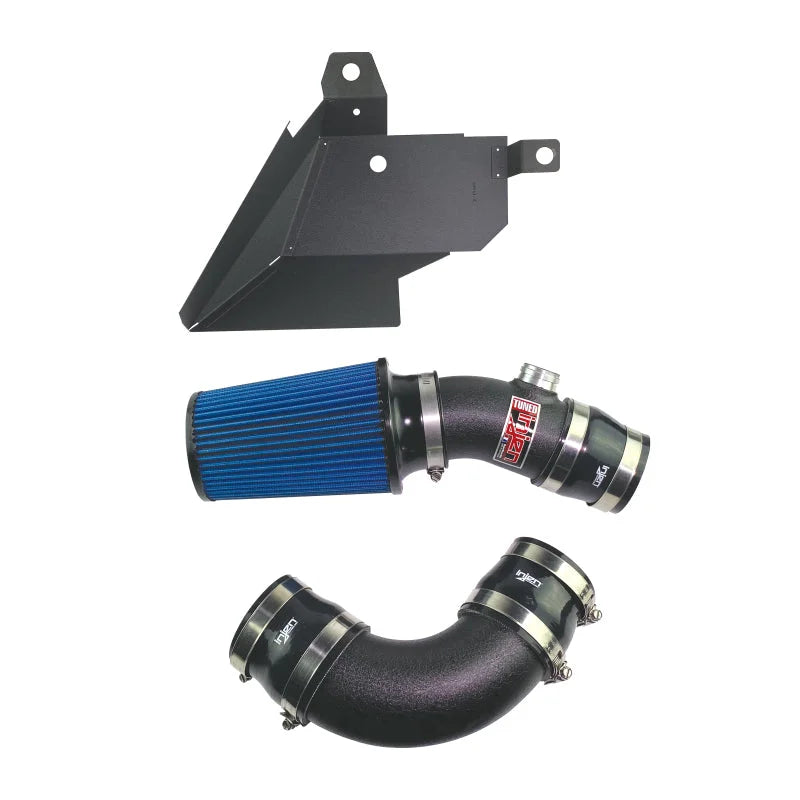 Injen 17-20 Audi A3 L4 2.0T (FWD & MAF Vehicles Only) Wrinkle Black SP Short Ram Intake - Back View