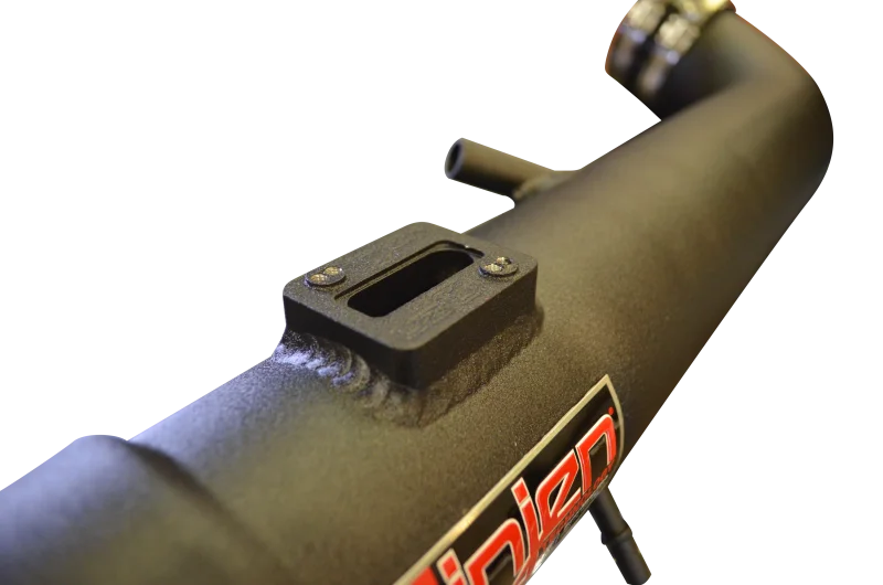 Injen 17-20 Chevrolet Colorado/GMC Canyon V6 3.6L Wrinkle Black PF Cold Air Intake - Back View