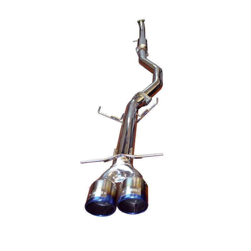 Injen 17-20 Honda Civic Si 1.5L Turbo (Sedan Only) 3in Cat-Back Stainless Steel Exhaust - Installation View