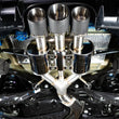 Load image into Gallery viewer, Injen 17-20 Honda Civic Type R 2.0L Turbo 3in 304SS Cat-Back Exhaust - Side View