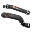 Load image into Gallery viewer, Injen 17-22 Ford F250/F/350/F-450/F-550 V8-6.7L Turbo Diesel Wrinkle Black Intercooler Piping Kit - Main Product View