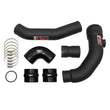 Load image into Gallery viewer, Injen 17-22 Ford F250/F/350/F-450/F-550 V8-6.7L Turbo Diesel Wrinkle Black Intercooler Piping Kit - Installation View