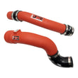 Load image into Gallery viewer, Injen 17-22 Ford F250/F/350/F-450/F-550 V8-6.7L Turbo Diesel Wrinkle Red Intercooler Piping Kit - Main Product View
