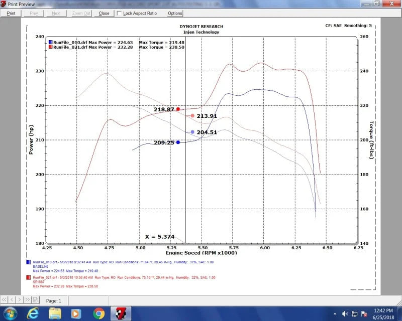 Injen 18-20 Honda Accord 2.0L Turbo Short Ram Cold Air Intake - Back View
