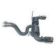 Load image into Gallery viewer, Injen 18-20 Jeep Wrangler JL L4-2.0L Turbo / V6-3.6L SS Axle-back Exhaust - Black - Installation View