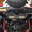 Load image into Gallery viewer, Injen 18-20 Jeep Wrangler JL L4-2.0L Turbo / V6-3.6L SS Axle-back Exhaust - Polished - Side View