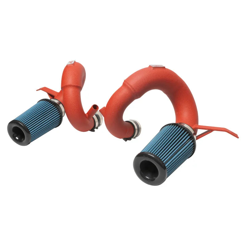 Injen 18-20 Kia Stinger 3.3L Twin Turbo Wrinkle Red Short Ram Air Intake - Additional View 8