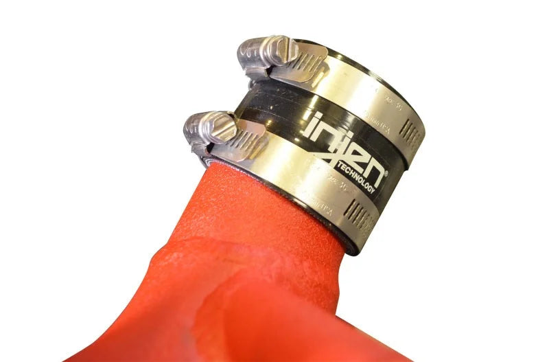 Injen 18-20 Kia Stinger 3.3L Twin Turbo Wrinkle Red Short Ram Air Intake - Additional View 9