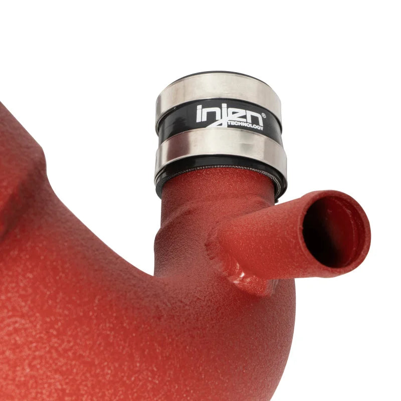 Injen 18-20 Kia Stinger 3.3L Twin Turbo Wrinkle Red Short Ram Air Intake - Additional View 10