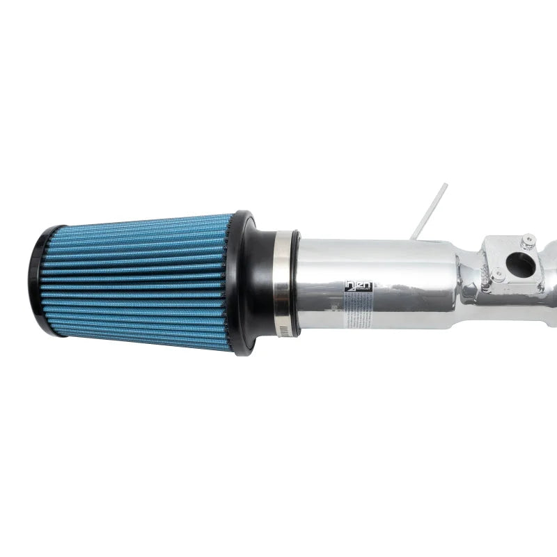 Injen 18-21 Subaru WRX STI H4 2.5L Turbo SP Aluminum Series Cold Air Intake - Polished - Back View