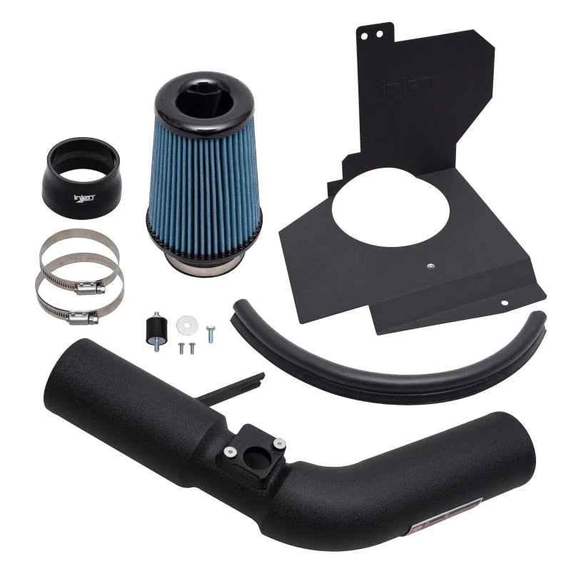 Injen 18-21 Subaru WRX STI H4-2.5L Turbo SP Aluminum Series Cold Air Intake - Wrinkle Black - Additional View 5
