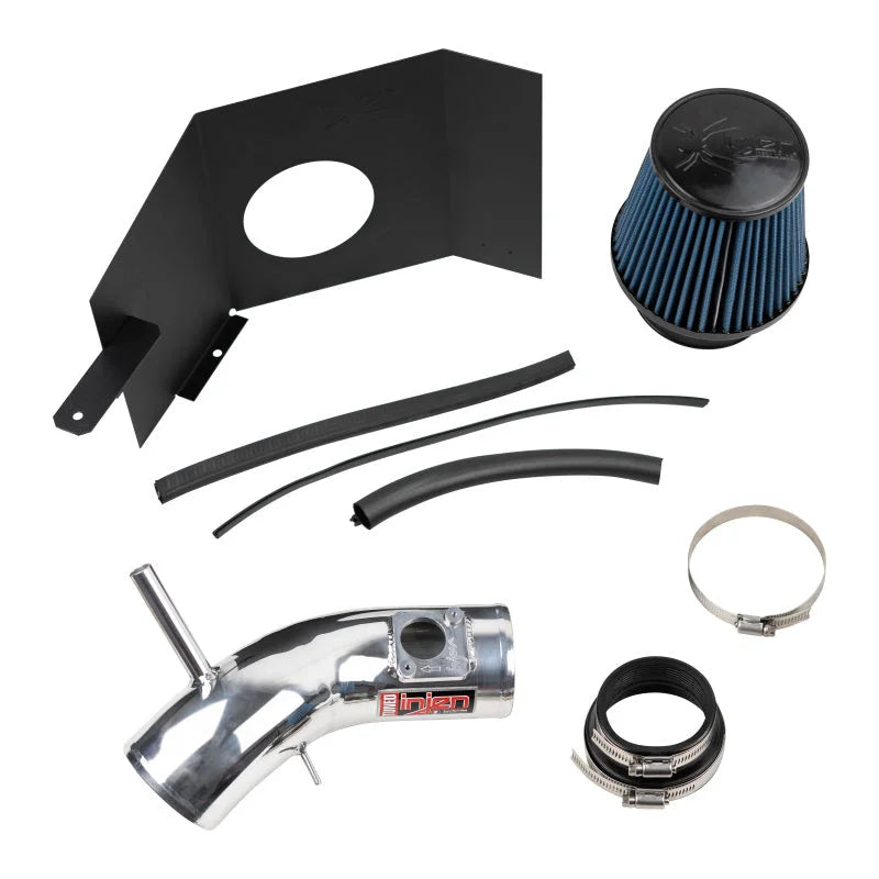 Injen 18-23 Toyota Camry 2.5L Polished Short Ram Air Intake - Side View