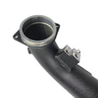 Load image into Gallery viewer, Injen 19-20 BMW Z4 / 2020 Toyota Supra 3.0L Turbo Wrinkle Black SES Intercooler Pipes - Side View