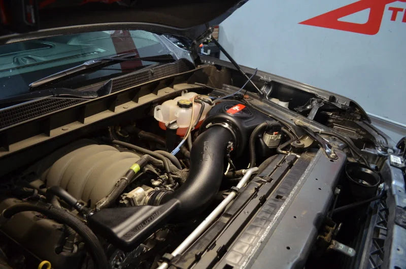 Injen 19-20 Chevrolet Silverado 1500 V8-5.3L Evolution Intake (Oiled) - Side View