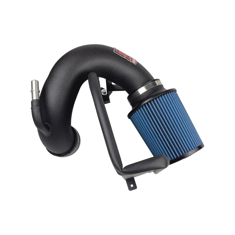 Injen 19-20 Ford Ranger L4 2.3L Turbo Wrinkle Black PF Cold Air Intake - Side View