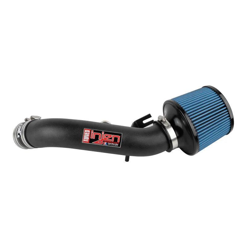 Injen 19-20 Volkswagen Jetta L4-1.4L Turbo Wrinkle Black SP Short Ram Intake System - Side View
