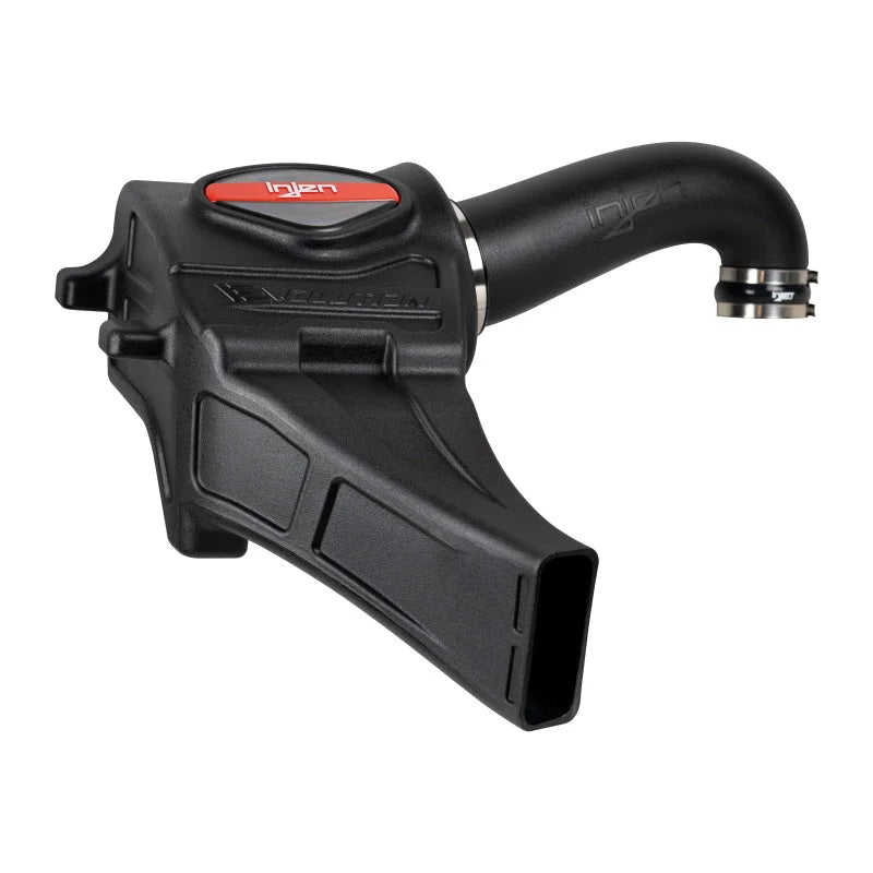 Injen 19-22 Ram 1500 V8-5.7L Hemi Evolution Intake - Oiled Filter - Back View