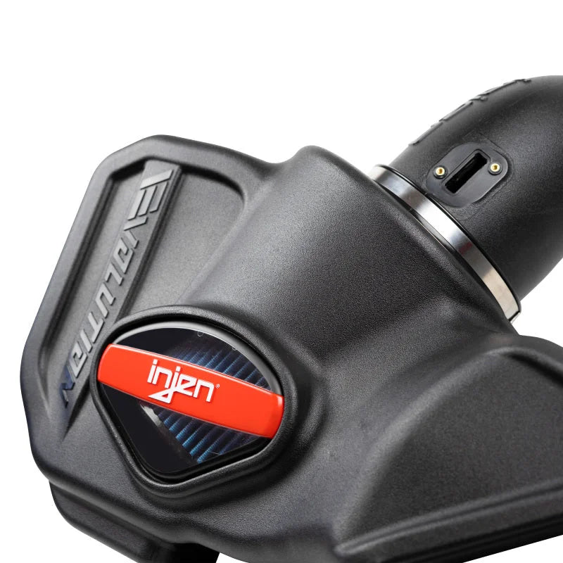 Injen 19-22 Ram 2500/3500 I6-6.7L Diesel Evolution Intake - Dry Filter - Back View