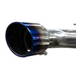 Load image into Gallery viewer, Injen 20-21 Toyota Supra 3.0L Turbo 6cyl SS Cat-Back Exhaust w/ Burnt Tips - Side View