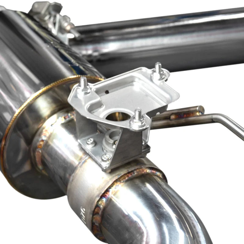Injen 20-21 Toyota Supra 3.0L Turbo 6cyl SS Cat-Back Exhaust w/ Burnt Tips - Additional View 6
