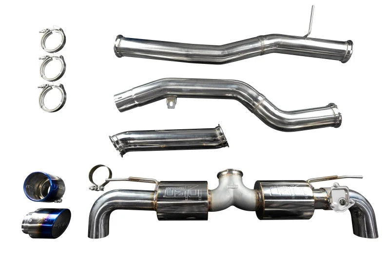 Injen 20-21 Toyota Supra 3.0L Turbo 6cyl SS Cat-Back Exhaust w/ Burnt Tips - Additional View 7