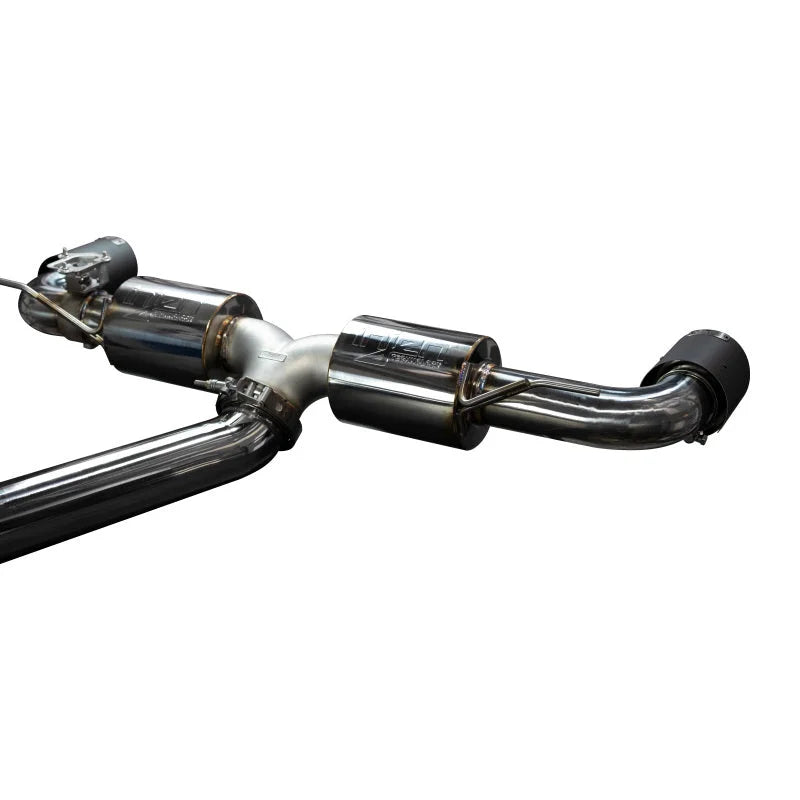 Injen 20-21 Toyota Supra 3.0L Turbo 6cyl SS Cat-Back Exhaust w/ Carbon Fiber Tips - Additional View 6