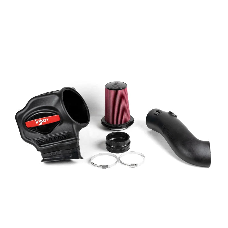Injen 20-22 Ford Super-Duty 6.7L Turbo Diesel Evolution Air Intake (Oiled) - Additional View 6