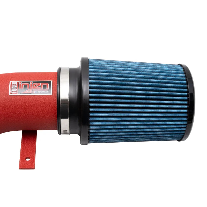 Injen 20-23 Polaris Slingshot L4-2.0L Wrinkle Red Cold Air Intake - Back View