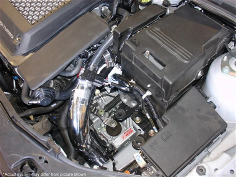 Injen 2007-10 Mazdaspeed 3 2.3L 4 Cyl. (Manual) Black Cold Air Intake - Back View