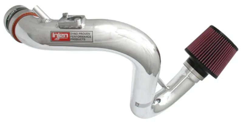 Injen 2007-10 Mazdaspeed 3 2.3L 4 Cyl. (Manual) Polished Cold Air Intake - Side View