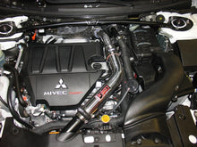 Load image into Gallery viewer, Injen 2009-11 Lancer Ralliart 2.0L Turbo Black Upper Intercooler Pipe Kit - Side View